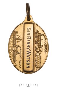 Skotland, Glasgow og South Western Railway, direktørpas, ca. 1850 (guld og emalje) af Scottish School