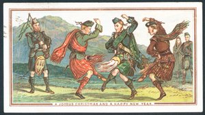 Skotsk julekort af Scottish School