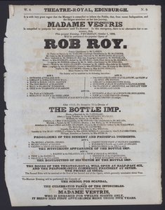 Teaterprogram for Theatre Royal, Edinburgh af Scottish School