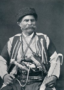 En montenegrinsk, 1912 af Sebah