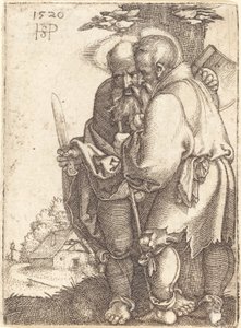 Bartholomew og Matthias af Sebald Beham