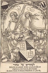 Hector Pomers våbenskjold af Sebald Beham