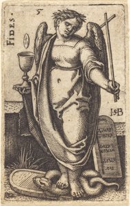 Fides af Sebald Beham