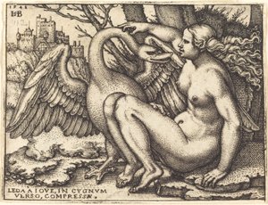 Leda og Svanen af Sebald Beham