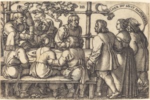 Bondegilde af Sebald Beham