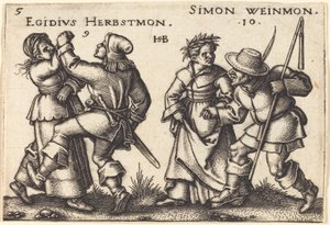 september og oktober af Sebald Beham