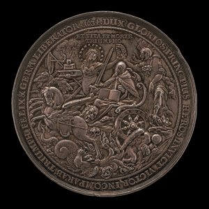 Kong Gustavus Adolfs triumf [omvendt], 1634. af Sebastian Dadler