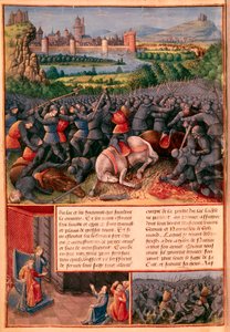 Scener fra det første korstog, 1096-1099 c1490 af Sebastian Marmoret