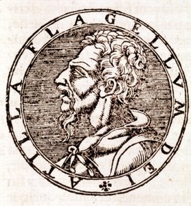 Attila - i "Cosmographia" af Sebastian Munster af Sebastian Munster
