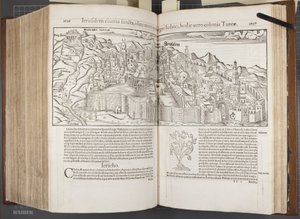 Cosmographia, Fol 1016-1017, 1544 af Sebastian Munster