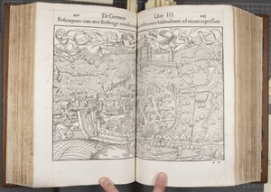 Cosmographia, Fols 442-443 af Sebastian Munster