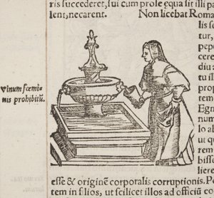 Cosmographia, detalje af Fol 202 af Sebastian Munster