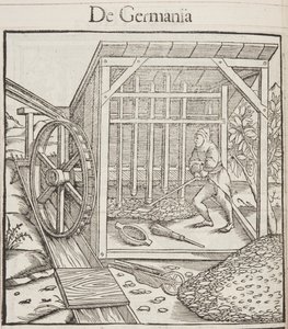 Cosmographia, detalje af Fol 43 af Sebastian Munster