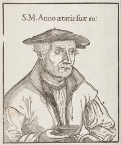 Cosmographia, bagside af titelblad, 1544 af Sebastian Munster