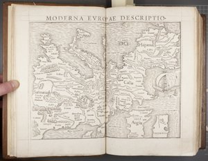 Europa, fra Cosmographia, 1544