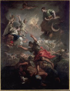 Allegori om Toscana (olie på lærred af Sebastiano Ricci