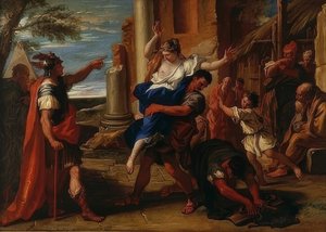 Røveri af Dina. Omkring 1700