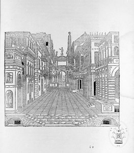 Den anden bog af Perspective Tragic Scene