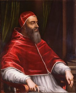 Pave Clemens VII, ca. 1531 (olie på skifer)