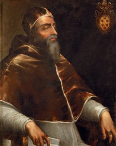 Portrait du Pape Clement VII (1478-1534) (Jules de Medicis ou Giulio di Giuliano de Medici) - Piombo, Sebastiano del af Sebastiano del (circle of) Piombo