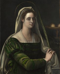 Sankt Agatha, ca. 1540 af Sebastiano del Piombo