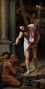 Spansk: Bajada de Cristo al Limbo Kristi nedstigning til Limbo af Sebastiano del Piombo