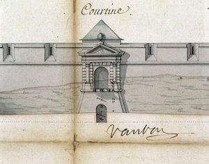 Befæstningsanlæg Courtine af Vauban