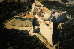 Firkantet fort i Antibes, Vaubans fæstning (1600-tallet).