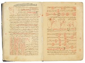 Et kompendium af afhandlinger om astronomi og matematik af Nasir Al-Din Muhammad bin Al-Hasan Al-Tusi