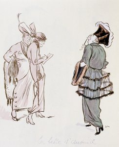 Fantastisk kostumemodel ("The Belle d