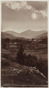 Keene Valley, Adirondacks (albumin print)
