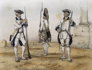 Linjeinfanterister under Karl III af Spaniens regeringstid af Serafin Maria Earl of Clonard De Sotto