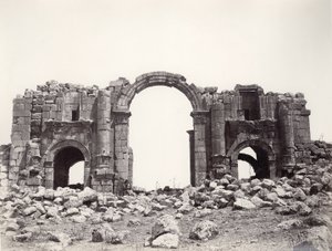 Hadrians bue ved indgangen til Jerash