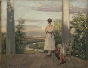 Anton Chekhovs landsted ved Melikhovo, 1910