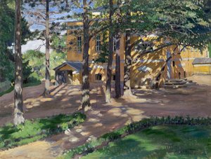 Sava Mamontov Estate Abramtsevo af Sergei Arsenevich Vinogradov