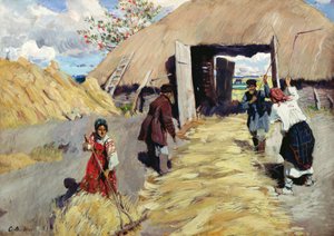 Tærskegulv af Sergei Arsenevich Vinogradov