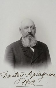 Portræt af Dmitry Sergeyevich Sipyagin 1853-1902, 1902