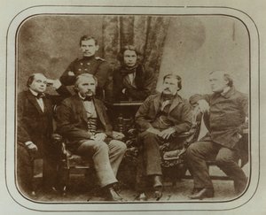 Samtidig: Ivan Goncharov, Ivan Turgenev, Leo Tolstoy, Dmitry Grigorovich, Alexander Druzhinin og af Sergei Lvovich Levitsky