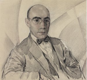 Portræt af kunstneren og fotografen Miron Sherling 1880-1958