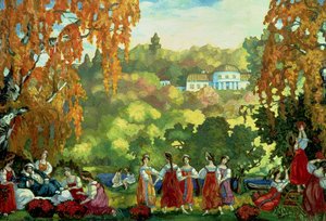 Sommerdage i det tidlige efterår af Sergei Yurevich Sudeikin