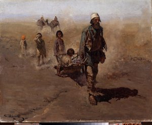 Gensynene (Hjemkomsten). Maleri af Sergei Vasilyevich Ivanov (1864-1910), olie på lærred