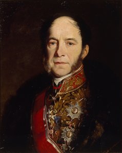 Portrait of the General admiral Kondrati Kondratievich Stoffregen 1817-1873, 1867