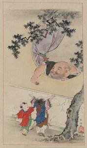 Hotei, 1878 af Settei Hasegawa