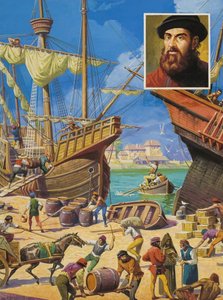 Ferdinand Magellan af Severino Baraldi