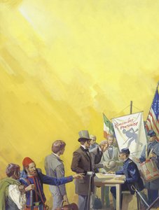 Irsk rekruttering til den amerikanske borgerkrig af Severino Baraldi