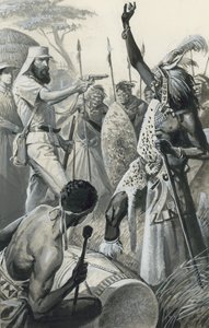 Samuel Baker (gouache på papir)