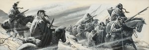 Nez Perce-folkets vandring af Severino Baraldi