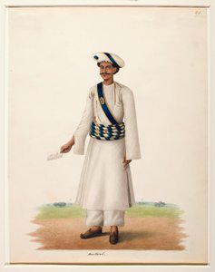 Harkarah med et bogstav, ca. 1846 (ugennemsigtigt wc på papir)