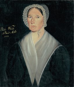 Portræt af Mrs. William W. Welch, ca. 1837 (olie på lærred) af Sheldon Peck