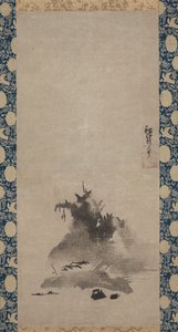 Haboku Flung-ink Landscape, ca. 1510. af Shugetsu Tokan